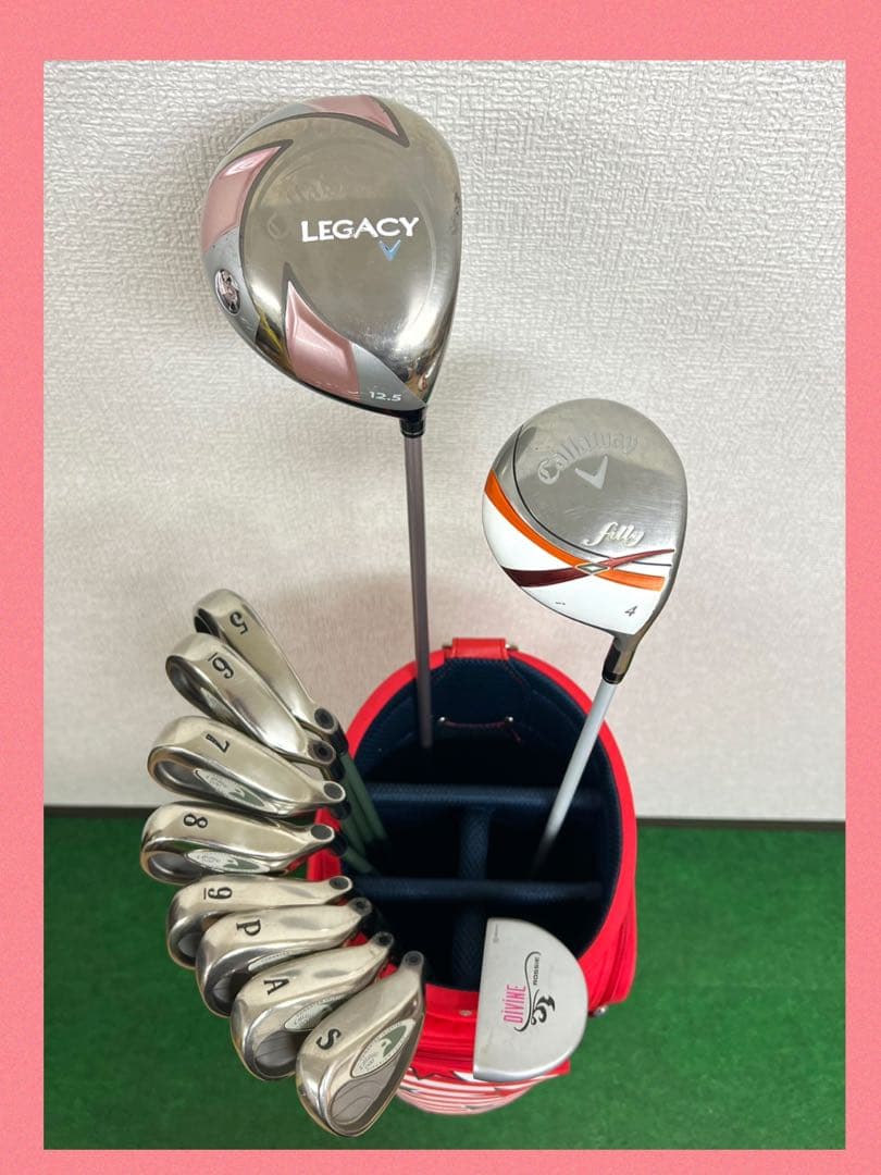 【 レディース 】ぶっ飛び系！人気のキャロウェイ ゴルフクラブセット