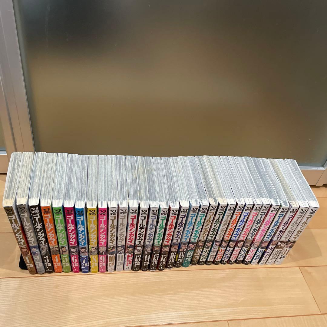 ゴールデンカムイ　全巻　初版　帯付き