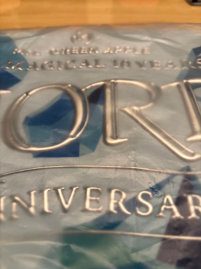 ミセスグリーンアップル　フィヨルド　クリスタルTシャツ/ ライトブルー　Mサイズ