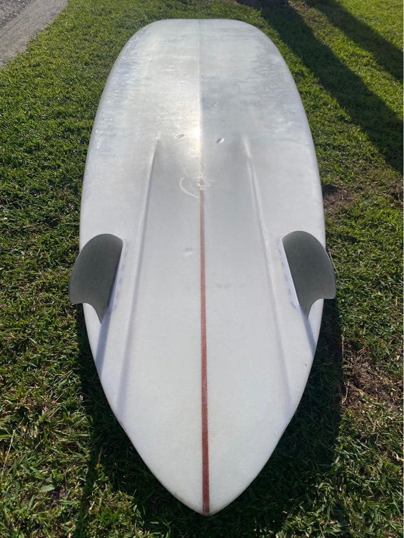 【美品】サーフボード 6’6” Twin Fin ミッドレングス ボード