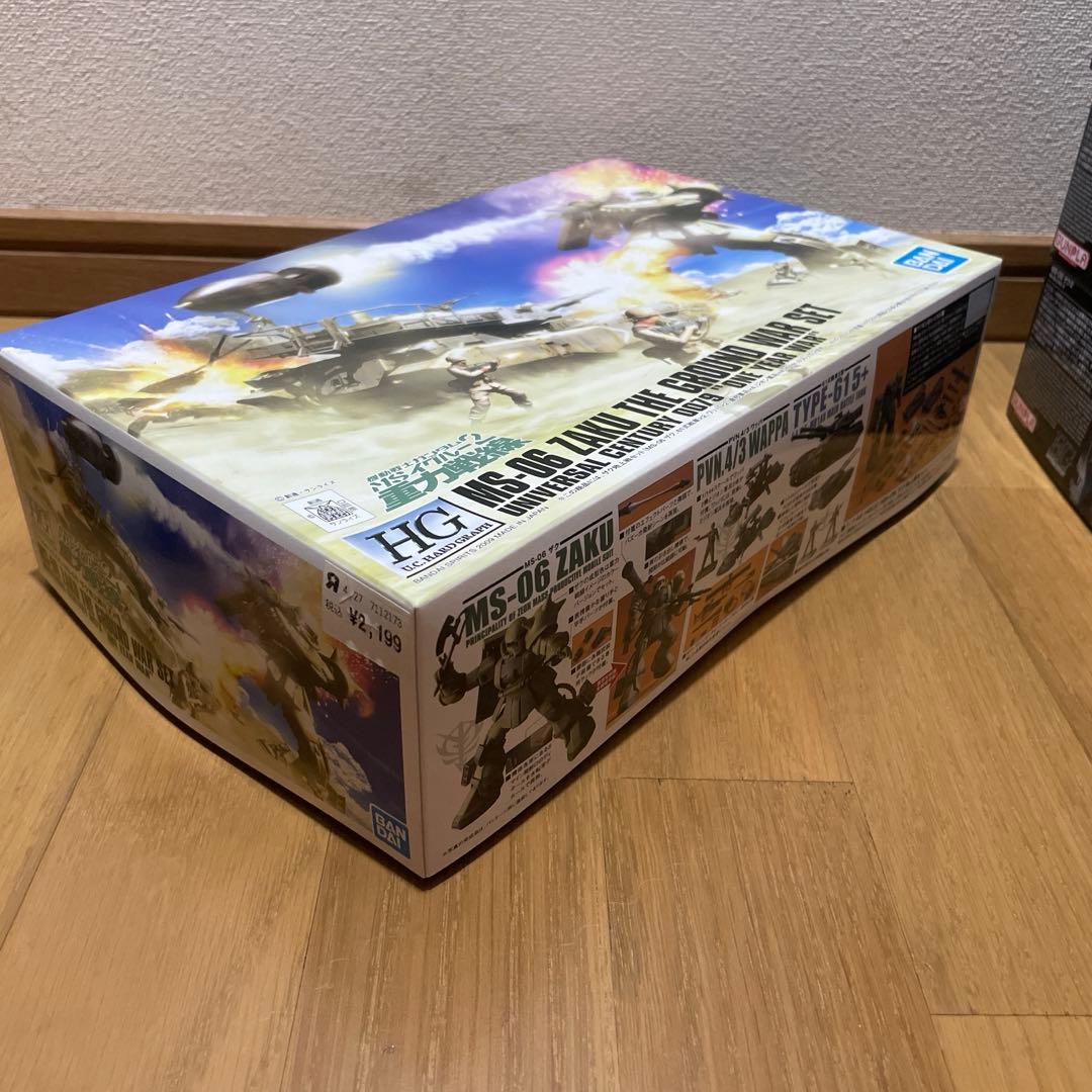 ガンプラ 1/144 ザク地上戦セット　グフ　ドム　ガルマザク　ドダイ他