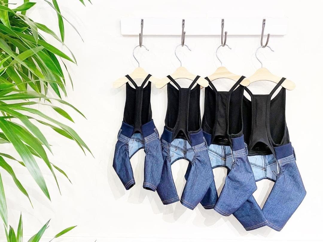 DENIM ROSE ワッペンデニムパンツ