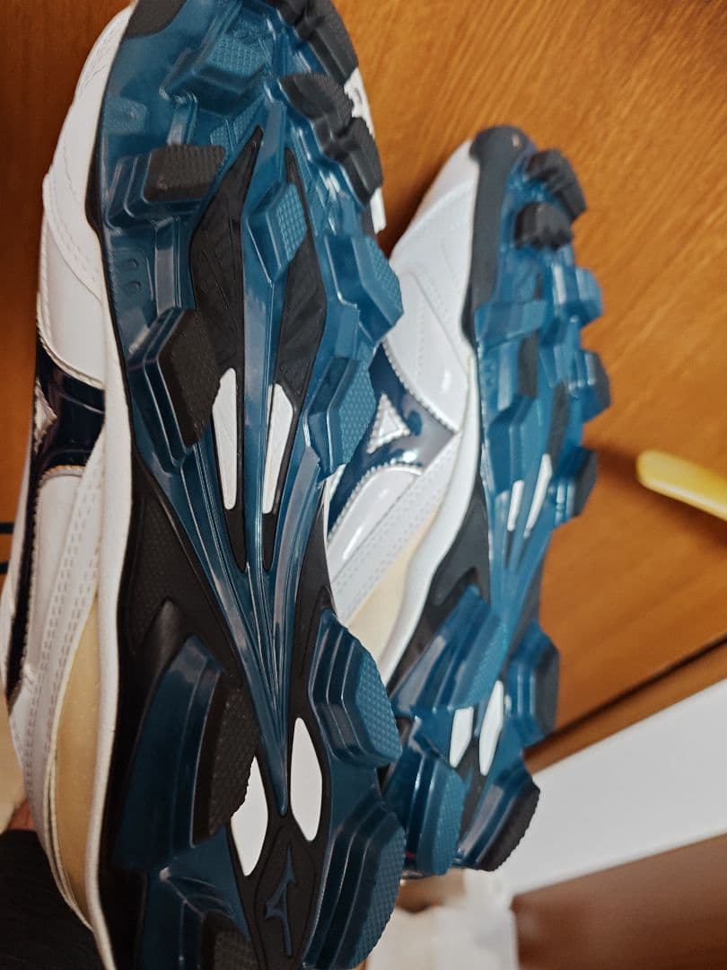 Mizuno スパイクシューズ ホワイト/ネイビー