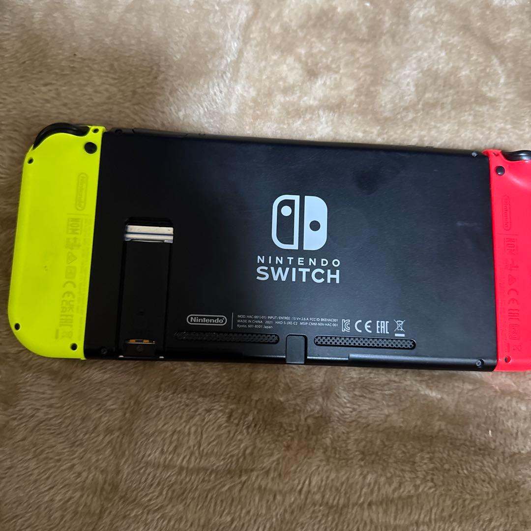 Nintendo Switch ネオンイエロー/ネオンレッド 本体