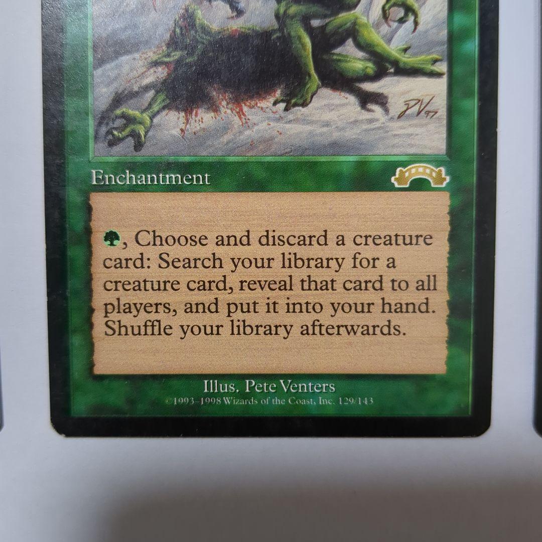 MTG 適者生存（２枚セット）　英語版２枚