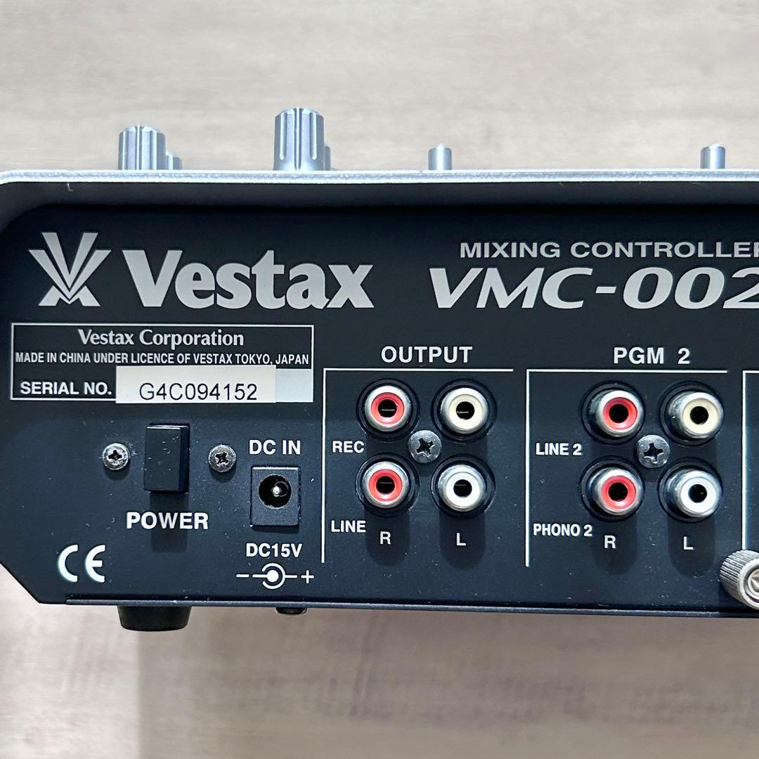 完動品 Vestax VMC-002 DJミキサー 動作良好