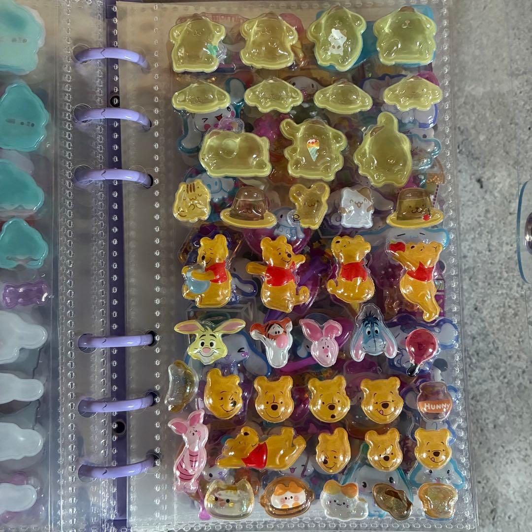 箱入り❤️プレゼントラッピング済❤️シール帳完成品A6サイズ13ページ＋レフィル５枚