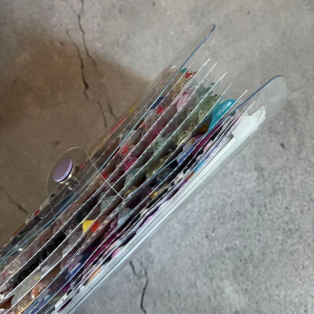 箱入り❤️プレゼントラッピング済❤️シール帳完成品A6サイズ13ページ＋レフィル５枚