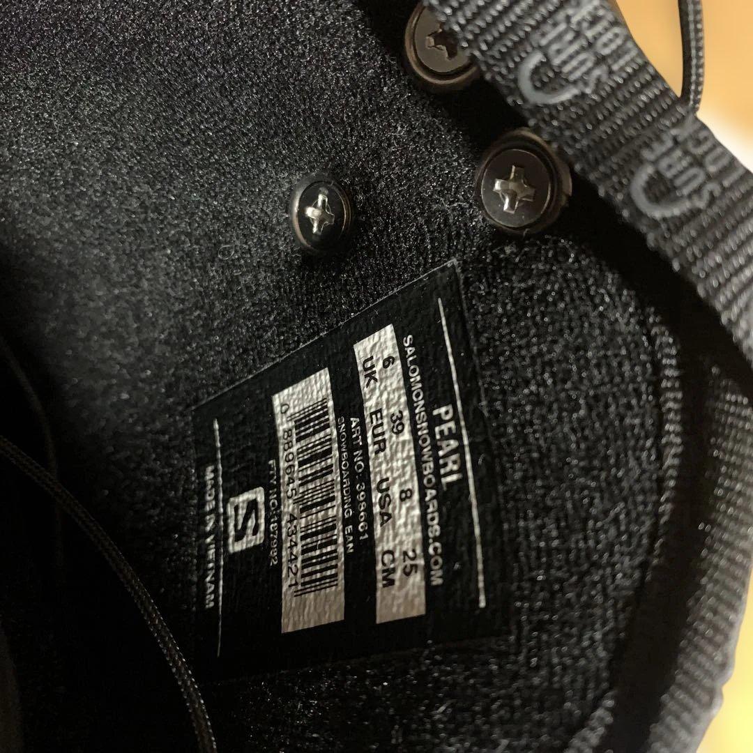 SALOMON ブラック スノーボード　ブーツ