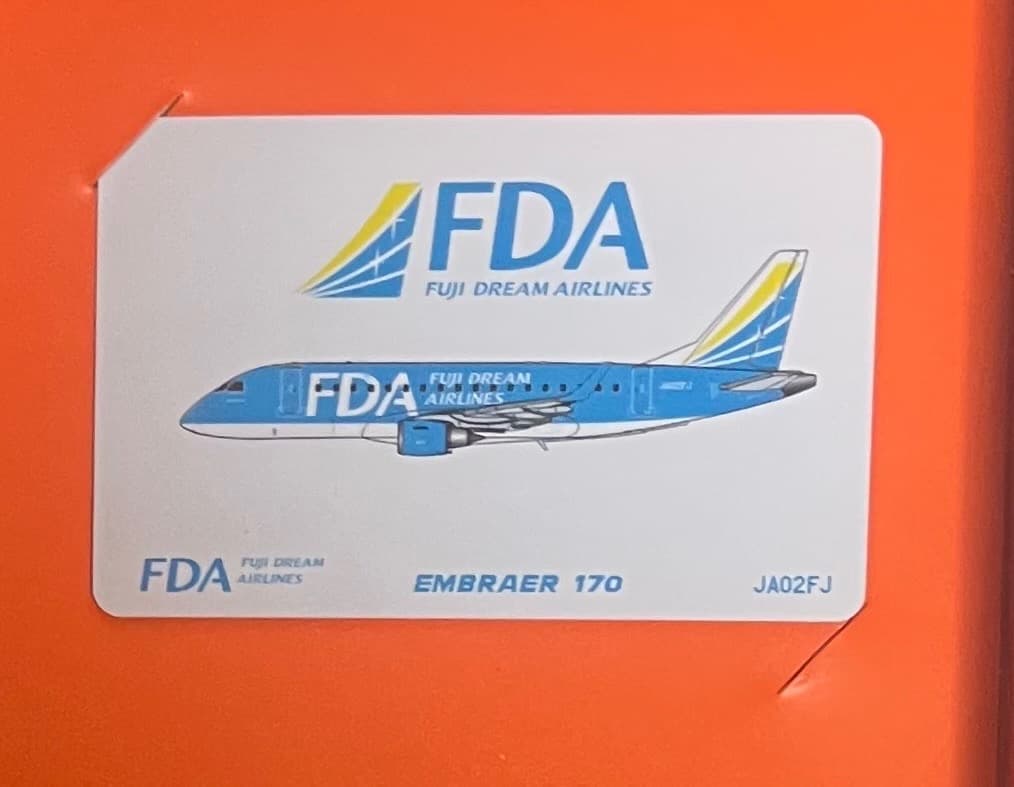航空機・ヘリコプター FDA ERJ-175 JA02FJ Blue