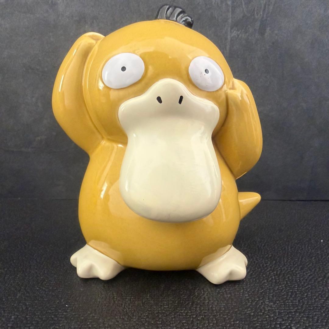 【レトロ・希少】　ポケモン 貯金箱　陶器製 5体＋アミューズメント2体　Lサイズ