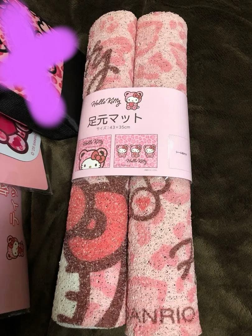 Hello Kitty ピンクヒョウ柄4点セット♡週末お値下げ♡