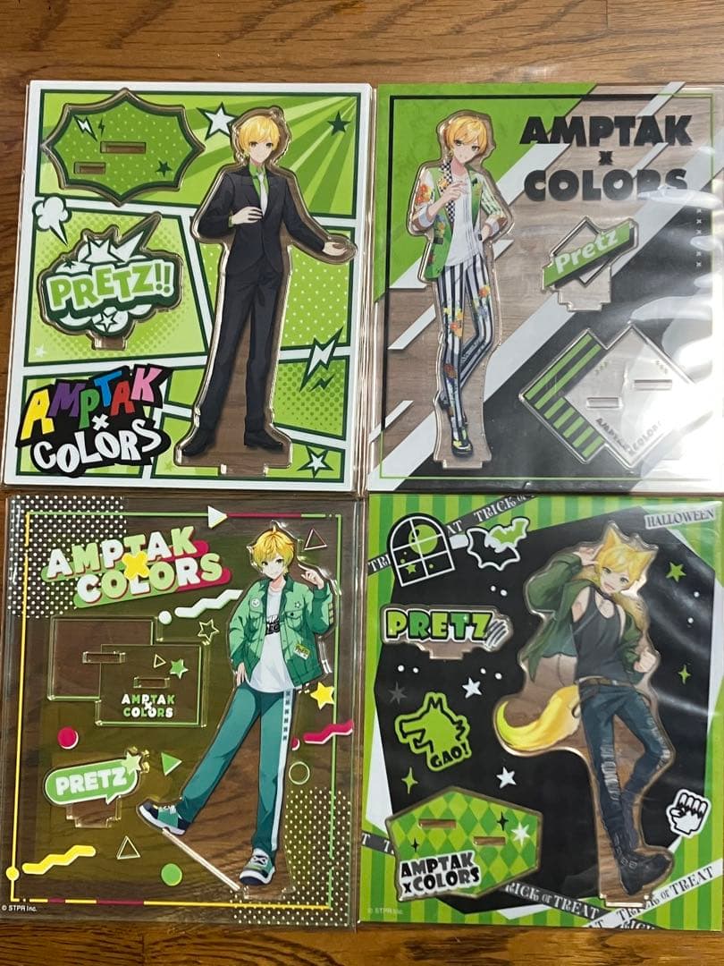 AMPTAK ぷりっつ アクリルスタンド　アクリルジオラマ　開封済み