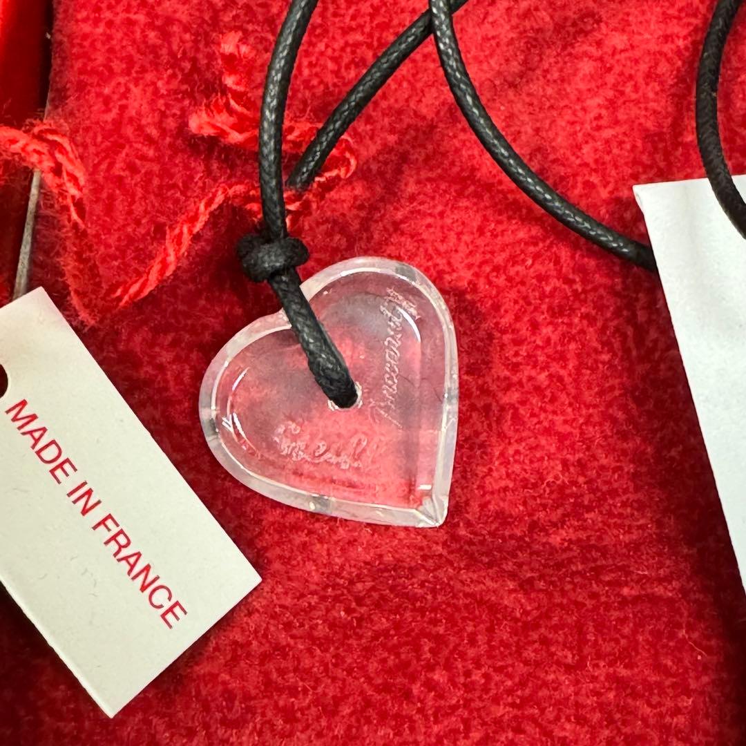 138-25 シュタイフ バカラ コラボ ペンダント付 テディベア ボルドー