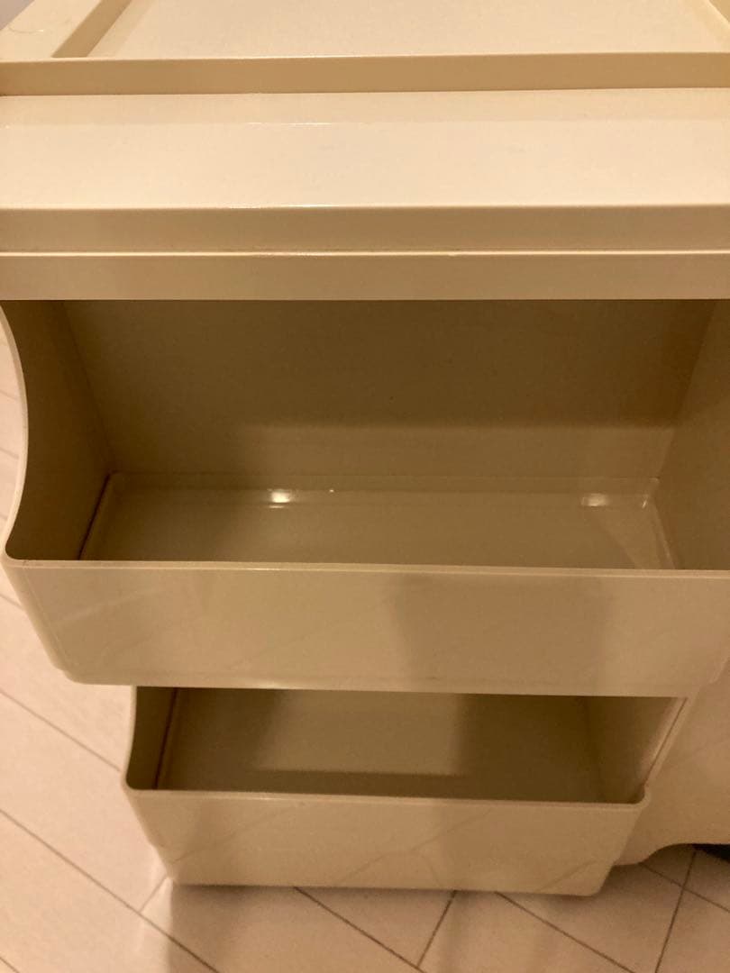 B-LINE正規品 Boby Wagon ボビーワゴン 2段3トレイ／ベージュ系