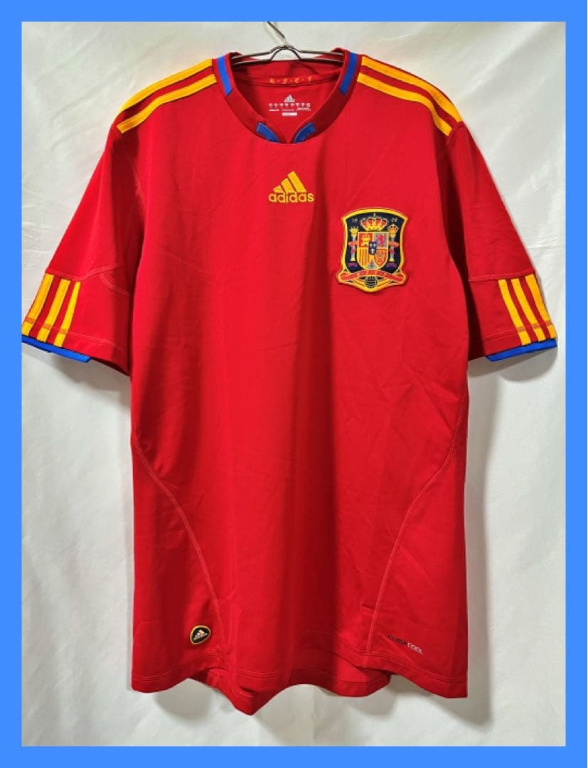 【デッドストック】ADIDAS 2010スペイン代表ユニフォーム  半袖