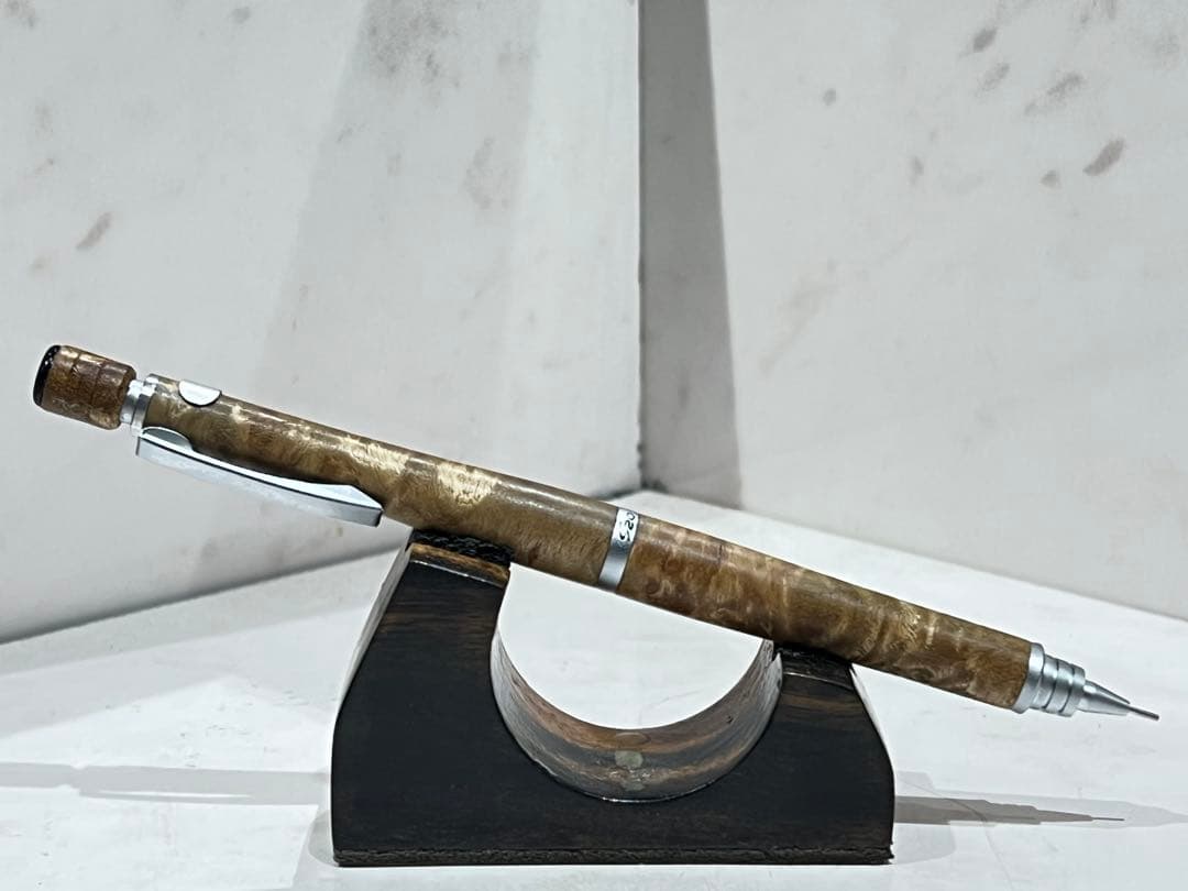 S20 0.5mm マーブルウッド　ノックボタン