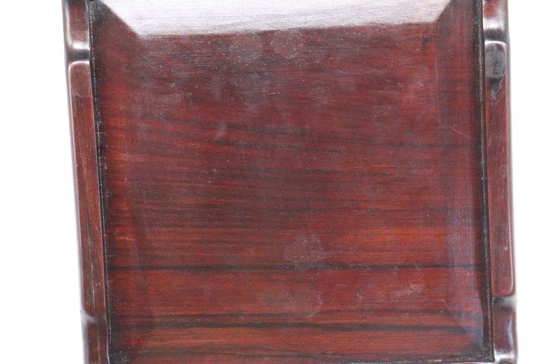 紅木　花台　したん　唐木　茶道具　送料込み1020