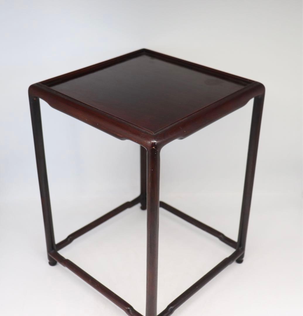 紅木　花台　したん　唐木　茶道具　送料込み1020