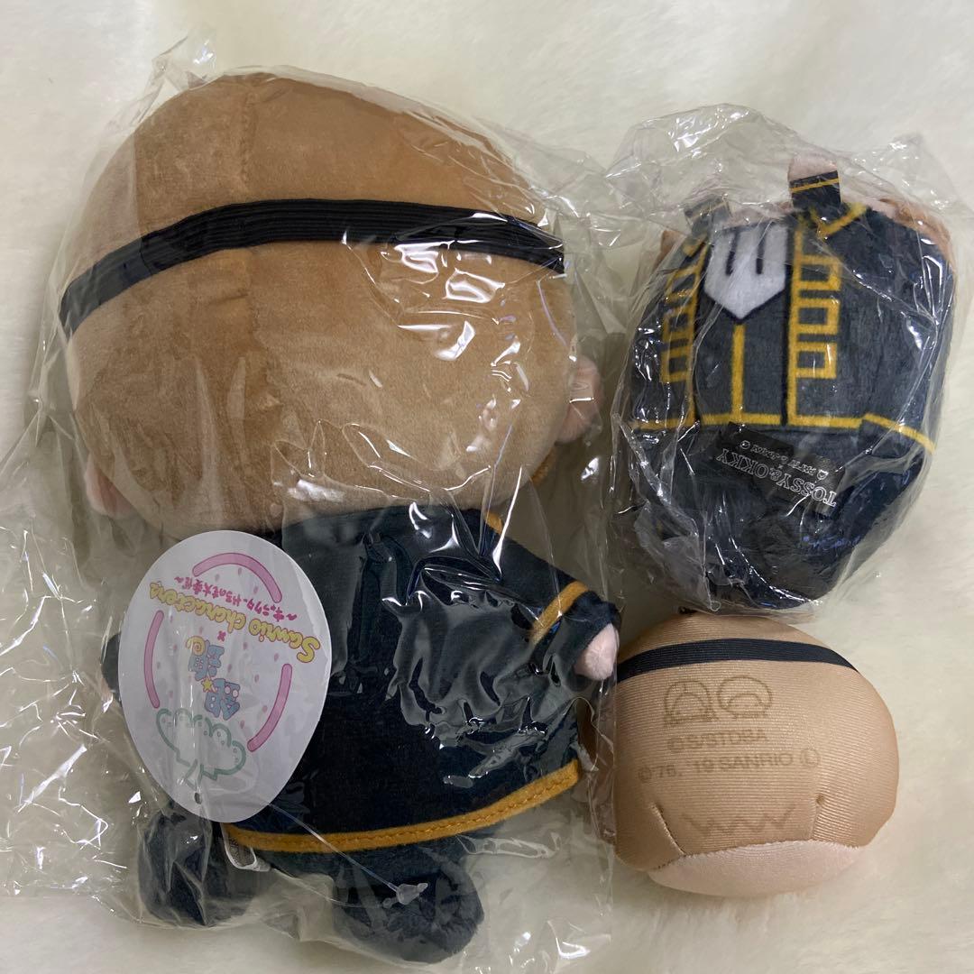 銀魂 沖田総悟 サンリオ むにゅぐるみ もちころりん おまんじゅう ぬいぐるみ