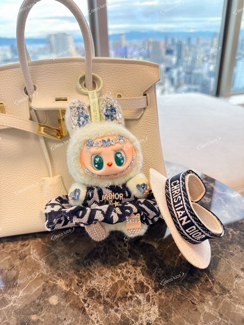 スワロフスキー　デコレーション ラブブ マカロン　ソイミルク　シート　クク