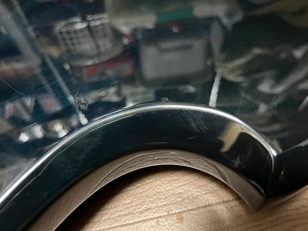 B.C.RICH モッキンバード シースルーブラック 虎目 ディマジオ ケース付