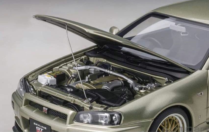 オートアート 1/18 GT-R V-specⅡ NUR BBS