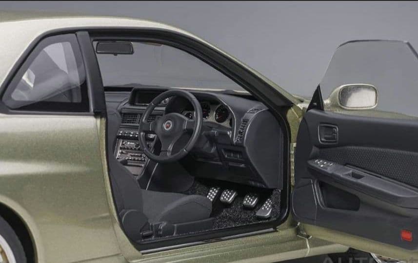 オートアート 1/18 GT-R V-specⅡ NUR BBS