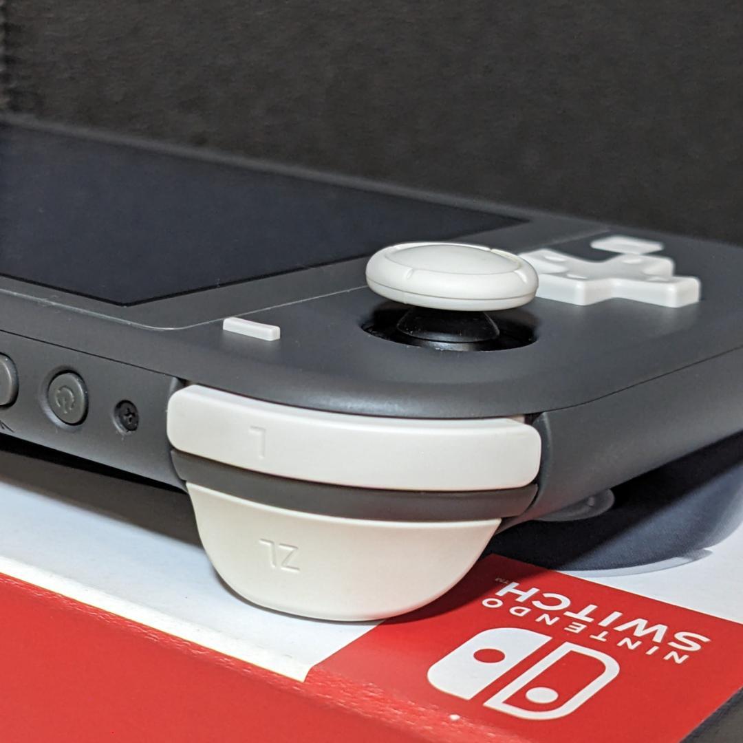 Nintendo Switch Lite グレー 本体 純正フリップカバー付き