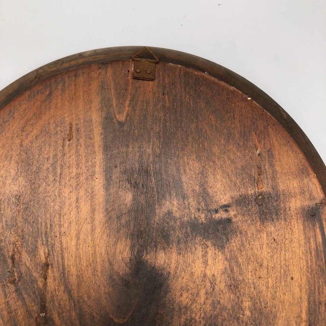 ノルウェー伝統装飾様式ローズマリングフラワー手描き飾り皿プレート民芸品２点セット