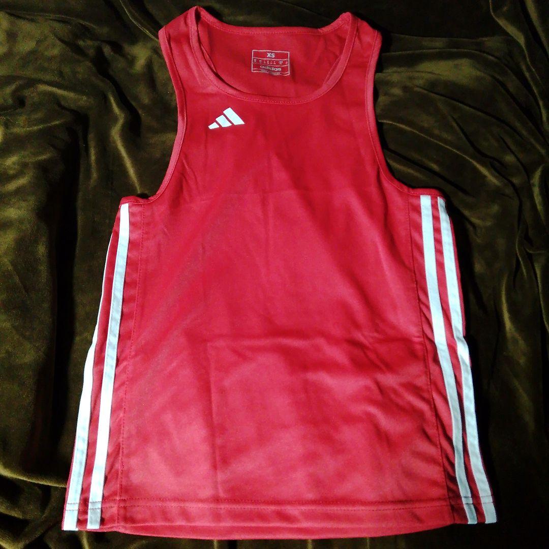 adidas ボクシングウェア 赤青セット
