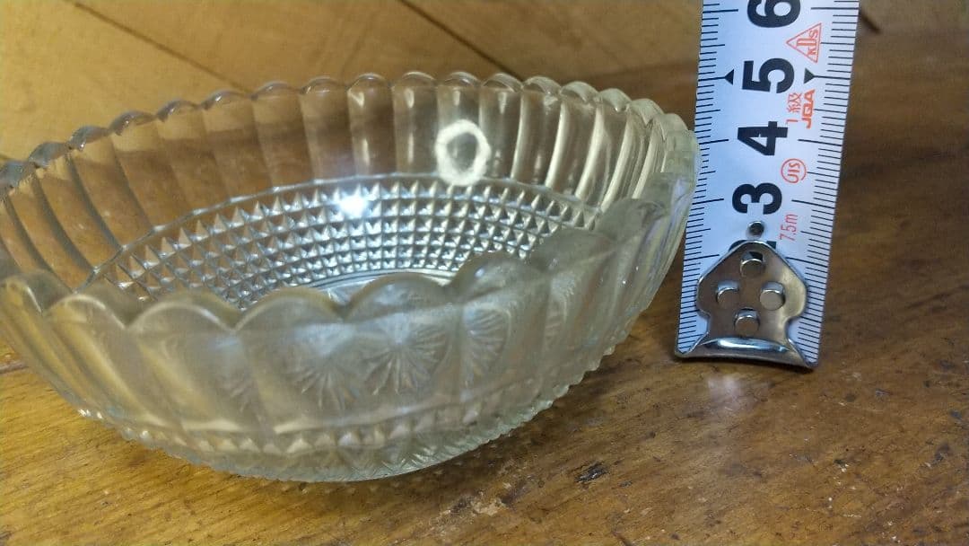 大正8年　大正時代　ガラス器　アンティーク　手仕事　１０５年前の品