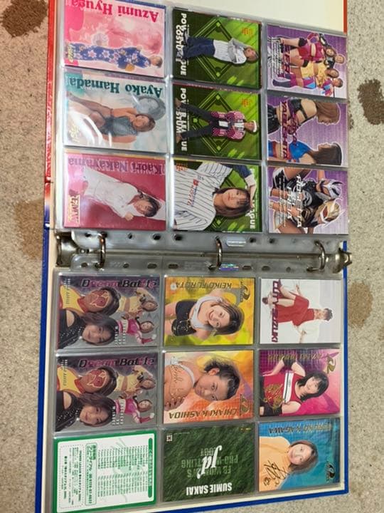 女子プロレスカード　女子プロレスサインカード　BBM女子プロレスサインカード