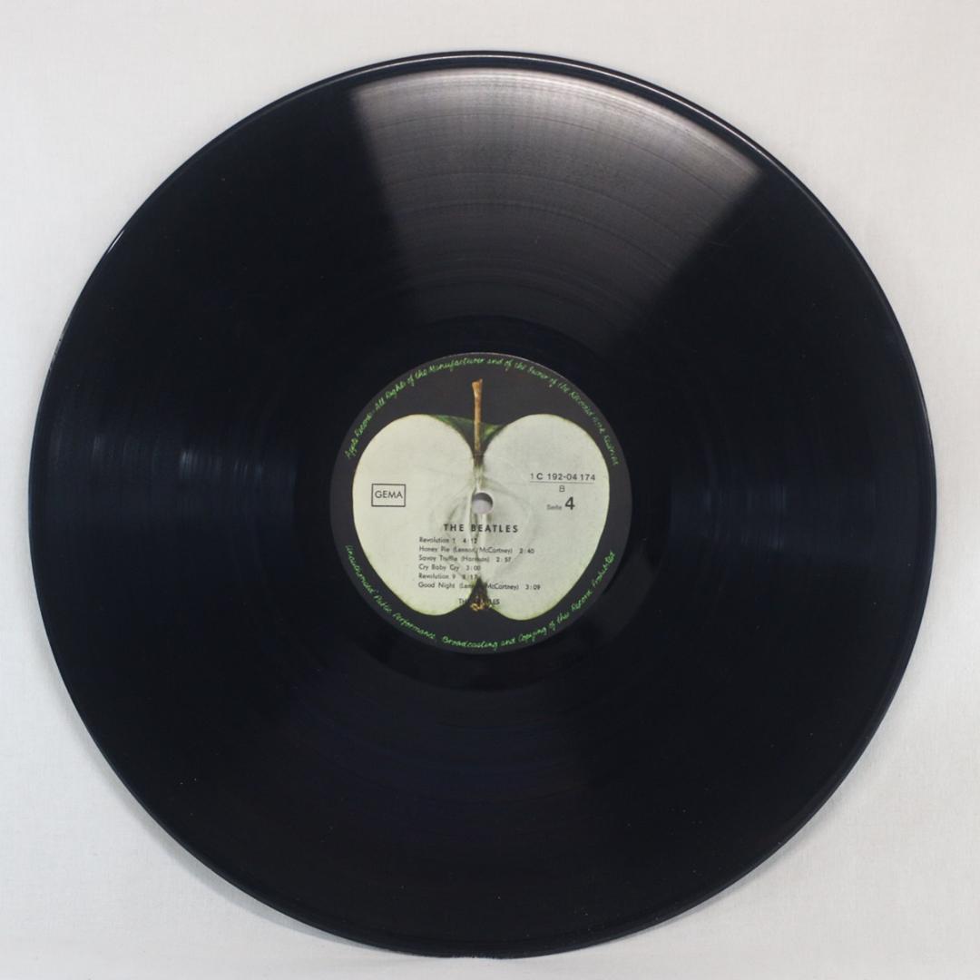 独LP The Beatles WHITE ALBUM ドイツ盤 Stereo