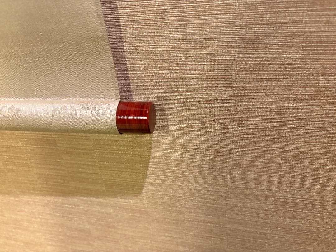 佐藤朴道　茶掛軸　円相　無一物　横　茶道具