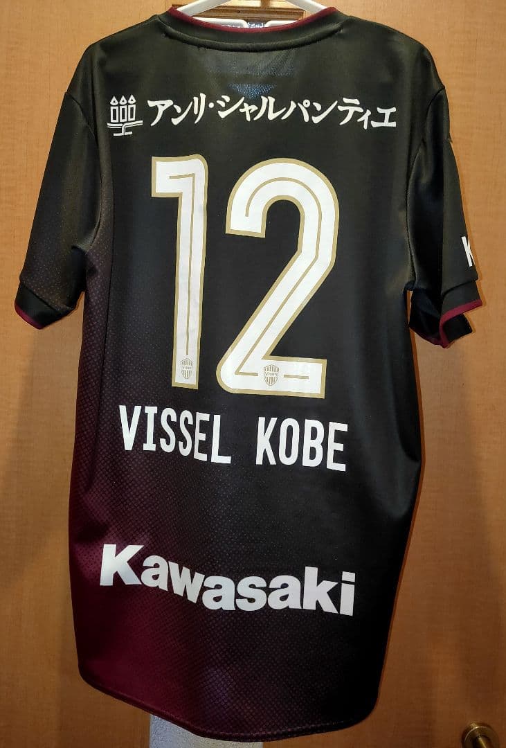 (10回程度着用)ヴィッセル神戸2024レプリカユニフォーム#12 XL 1st