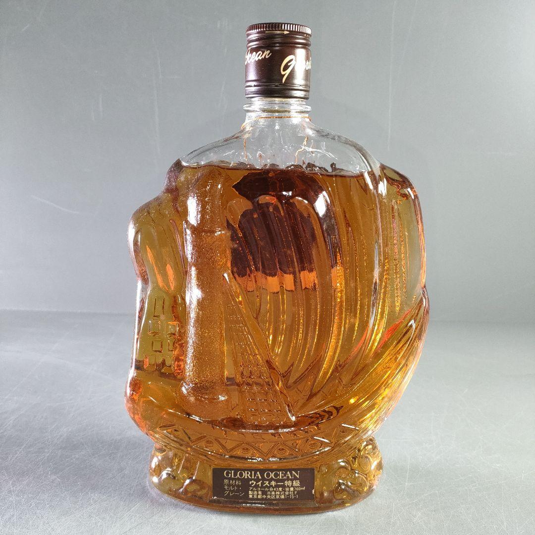 A1161-4/オーシャン シップボトル/ウイスキー 特級/760ml/