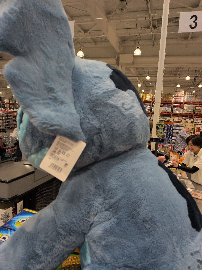 大きいスティッチぬいぐるみ