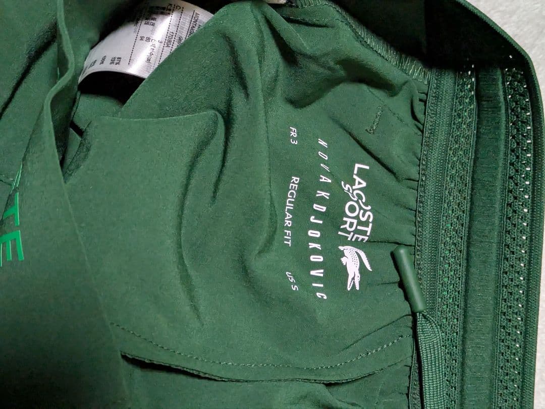 LACOSTE NOVAK DJOKOVIC ハーフパンツ