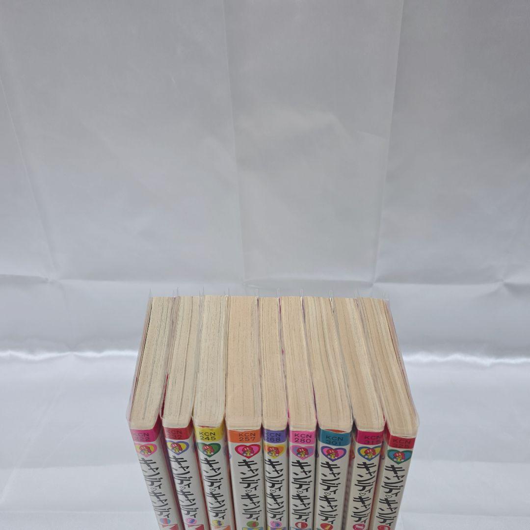 不朽の名作 キャンディキャンディ 全9巻セット[完]/全巻黒文字版/良品/K02