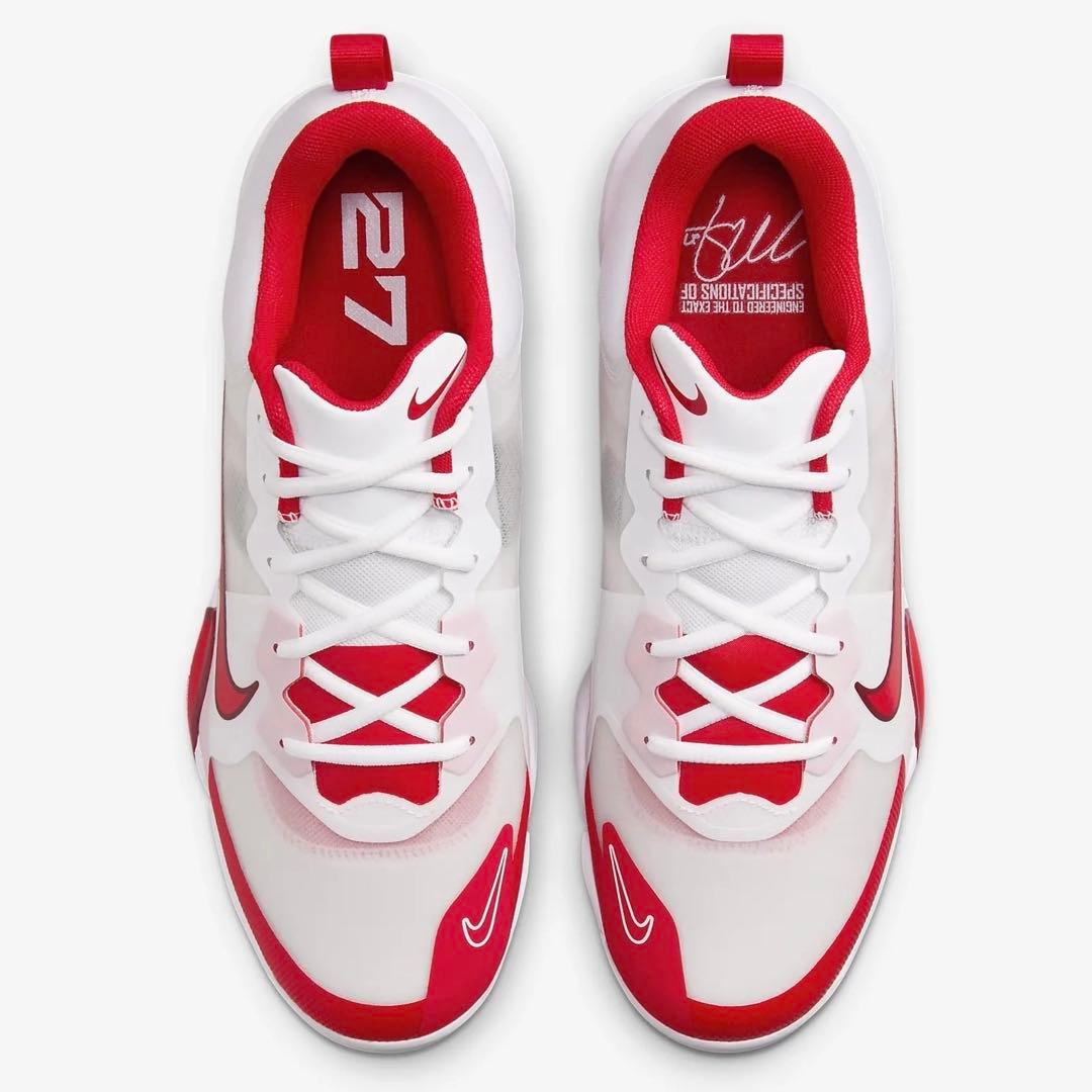 ナイキ フォース トラウト プロ 金具 255 野球 スパイク 靴 シューズ 白