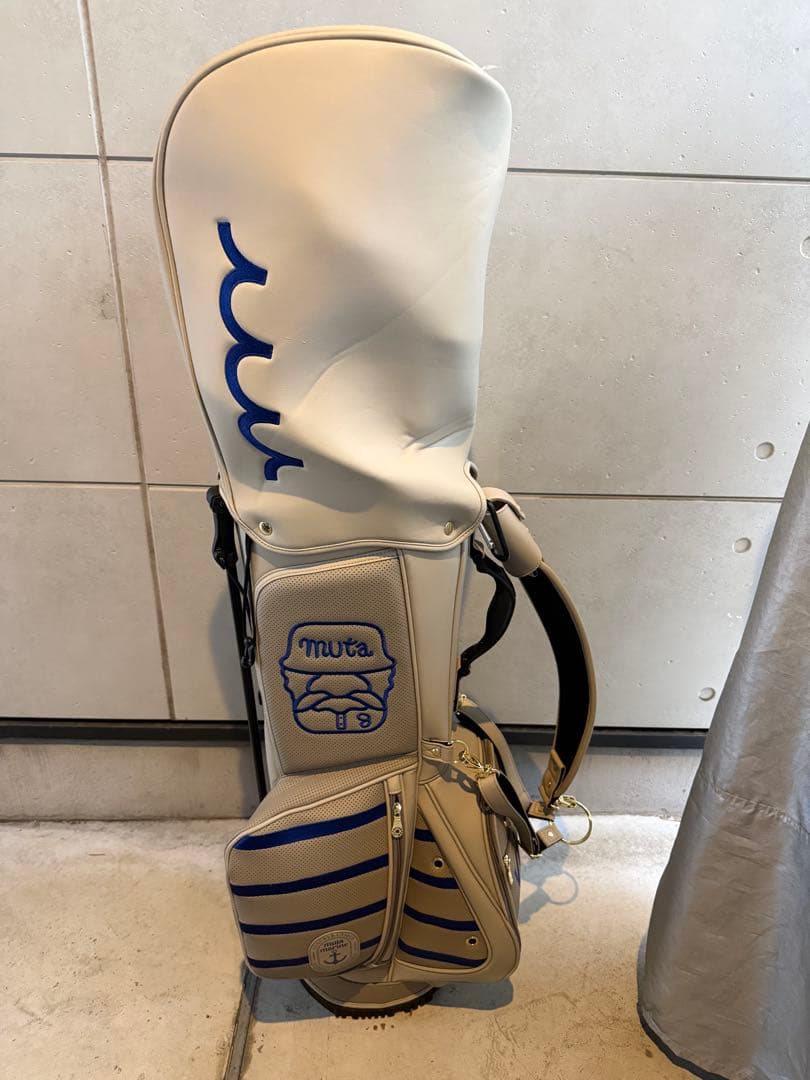 muta ベージュ キャディバッグ
