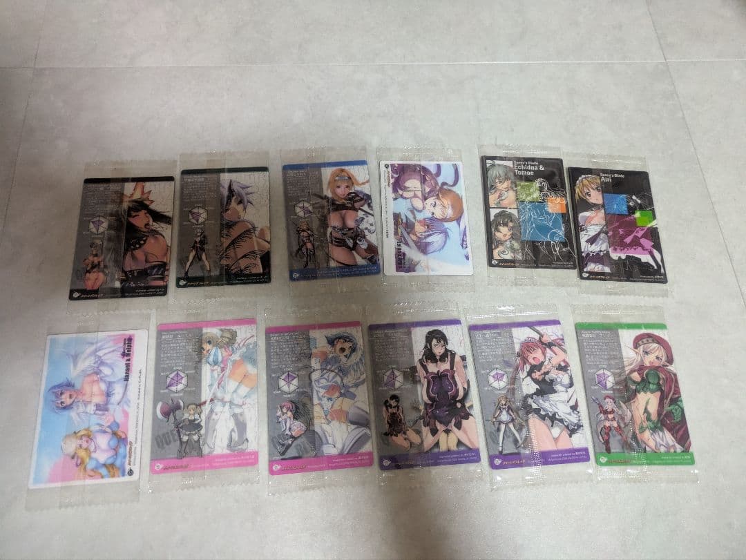 超像クイーンズブレイドフィギュクイーンズブレイドカード