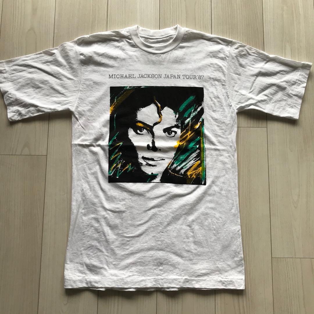 24デッドストック マイケルジャクソン 1987年物ビンテージ Tシャツ