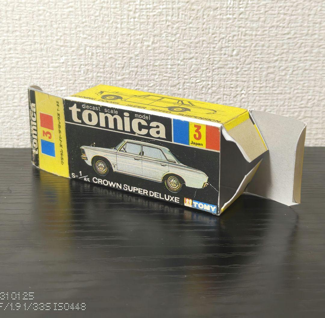 TOMICA　トミカ　クラウンDX　メタルブルー　1Aホイール