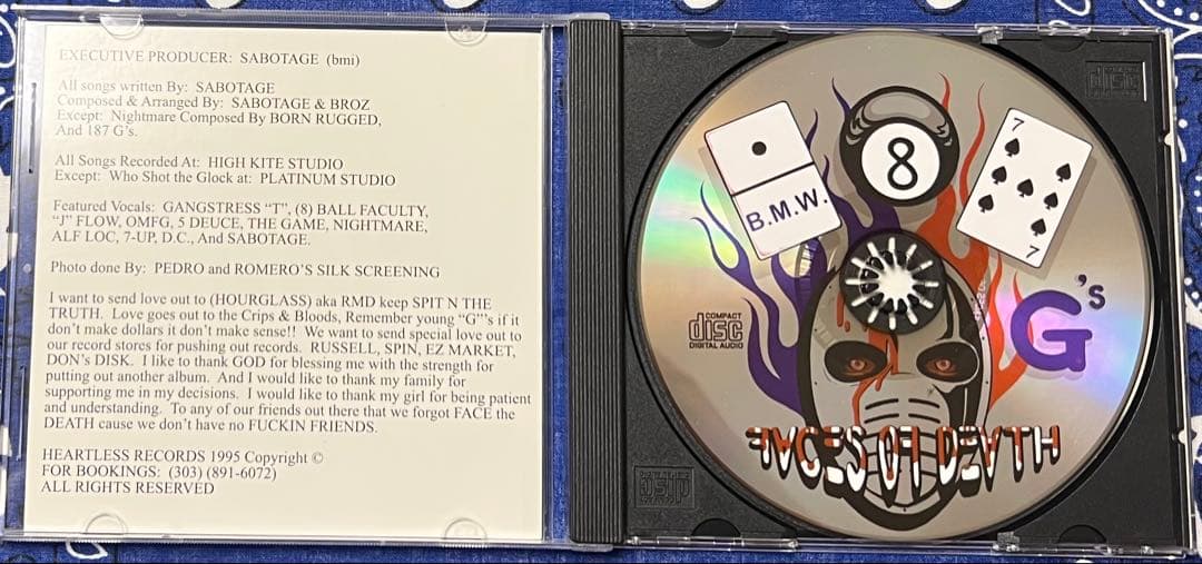 187 G's & B.M.W. g-rap g-funk g-luv ギガレア