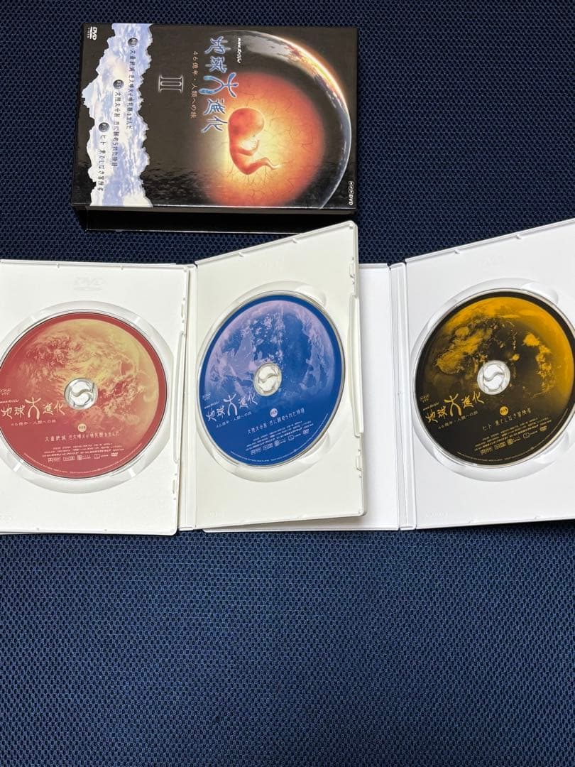 NHKスペシャル　地球大進化　46億年・人類への旅　DVD BOX１、２(6枚)