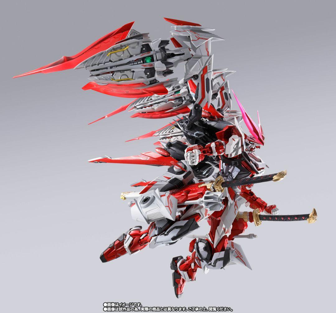 新品輸送箱未開封 L BUILD ガンダムアストレイ レッドドラゴニクス