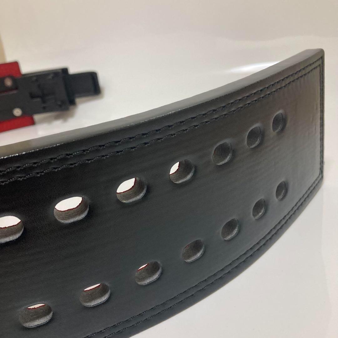 パワーベルト 本革ベルト レバーアクション 筋トレ ワンタッチ可変式 Mサイズ