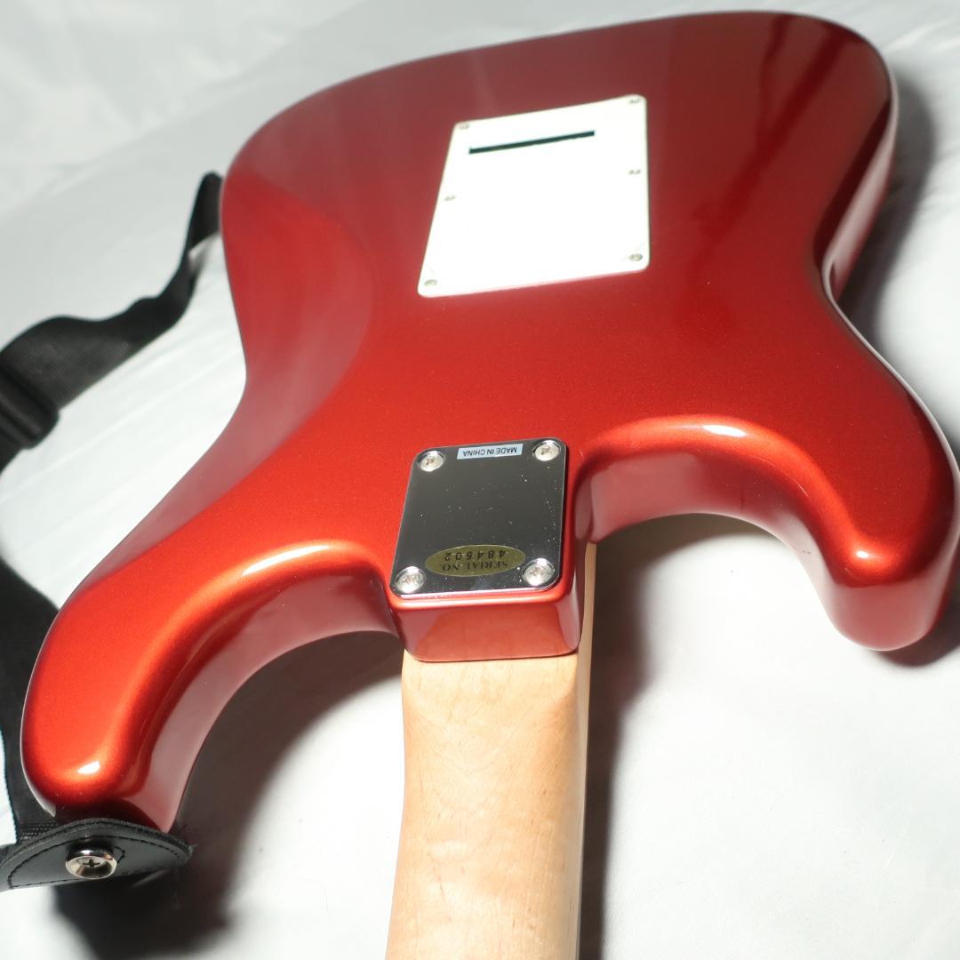 美品 BUSKERS エレキギター ギグバッグ＆ストラップ＆フレットガード付